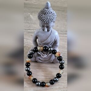 Semi-Precious Stone Beaded Bracelet